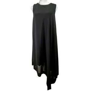 NWT‎ Cremieux Sleeveless Dress Women's Party Cocktail Evening Formal Flowy Black